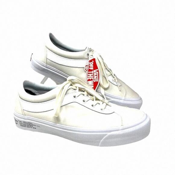 💖MEGA SALE💖Vans Bold Ni Women Marshmallow White VN0A3WLPWP3 Skateboarding - Picture 2 of 12